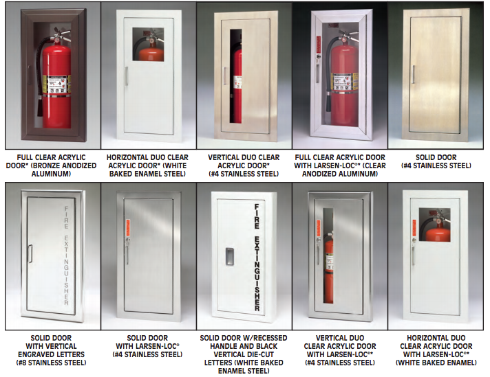 Fire Extinguisher Cabinets Weber Fire And Safety